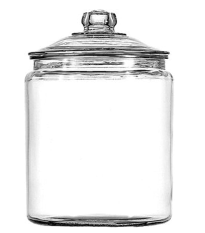 Clear Storage Jar