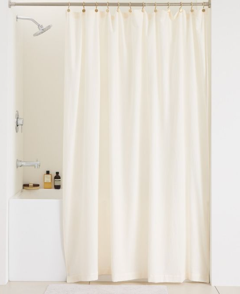 Crinkle Shower Curtain