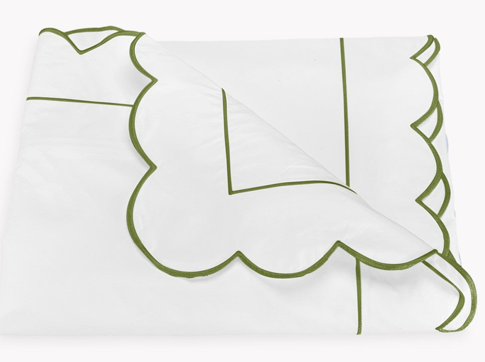 Butterfield Queen Duvet Cover in Grass