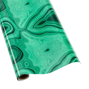 Malachite Gift Wrapping Paper