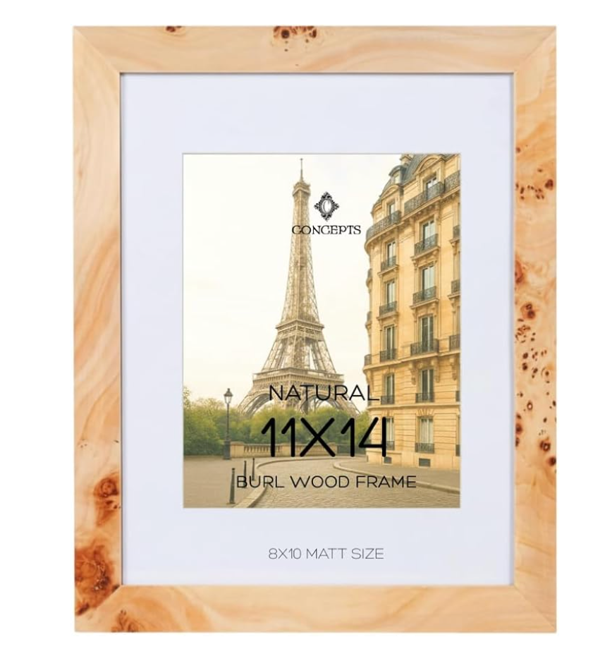 Burl Wood Frame
