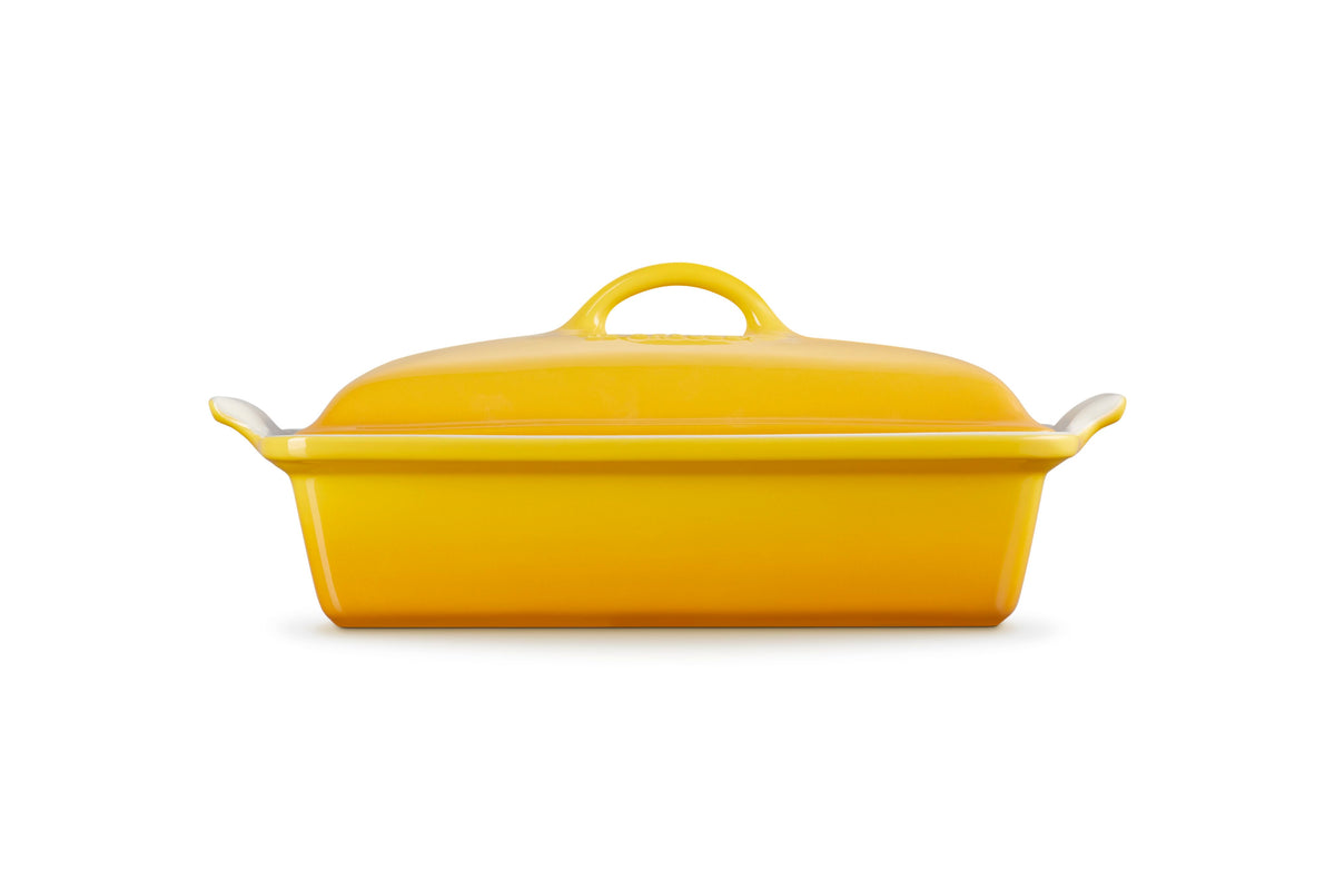 Le Creuset Heritage Rectangular Casserole, 4 qt., Nectar