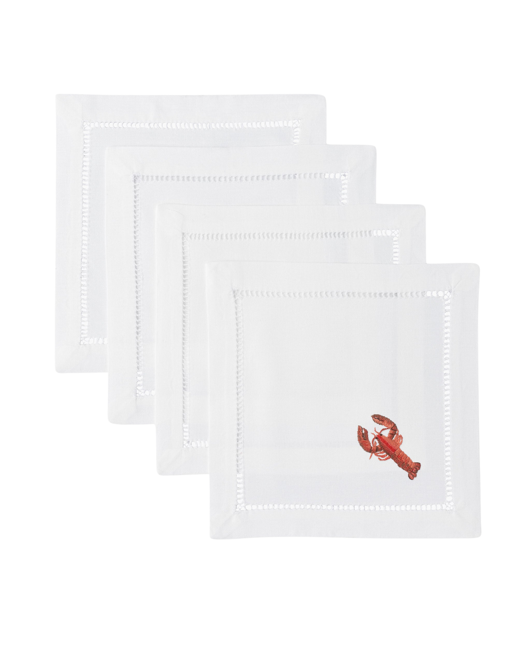 Lobster Modern Cocktail Napkin Set