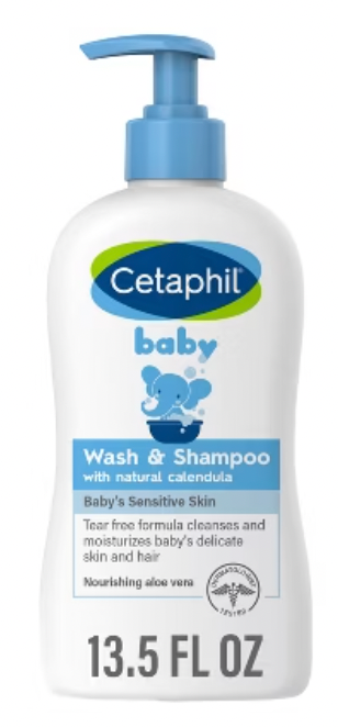 Cetaphil Baby 2-in-1 Hair Shampoo And Body Wash - 13.5 fl oz
