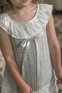 Iris Tweed Dress - Petite Maison Kids