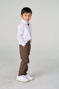 Blair Estate Tweed Shirt and Pants Set - Petite Maison Kids