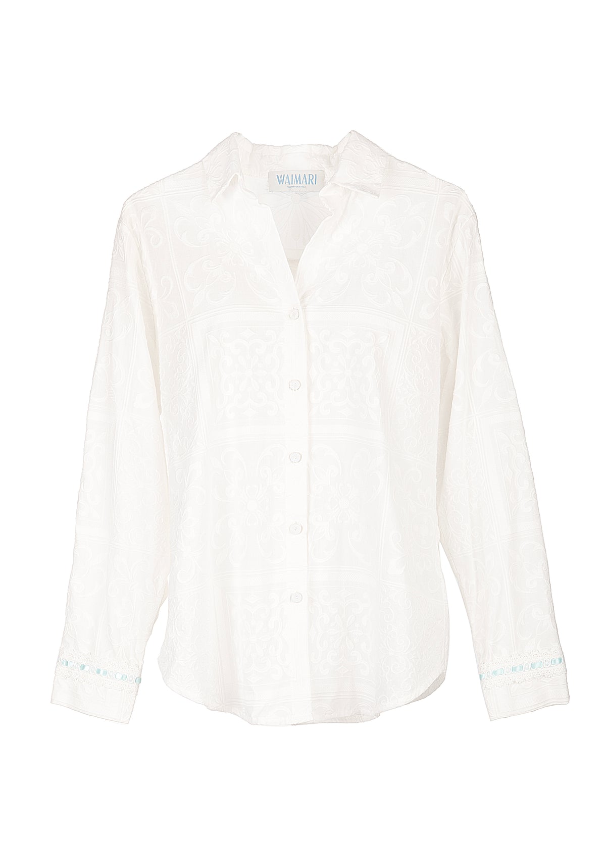 Something Blue Shirt in White