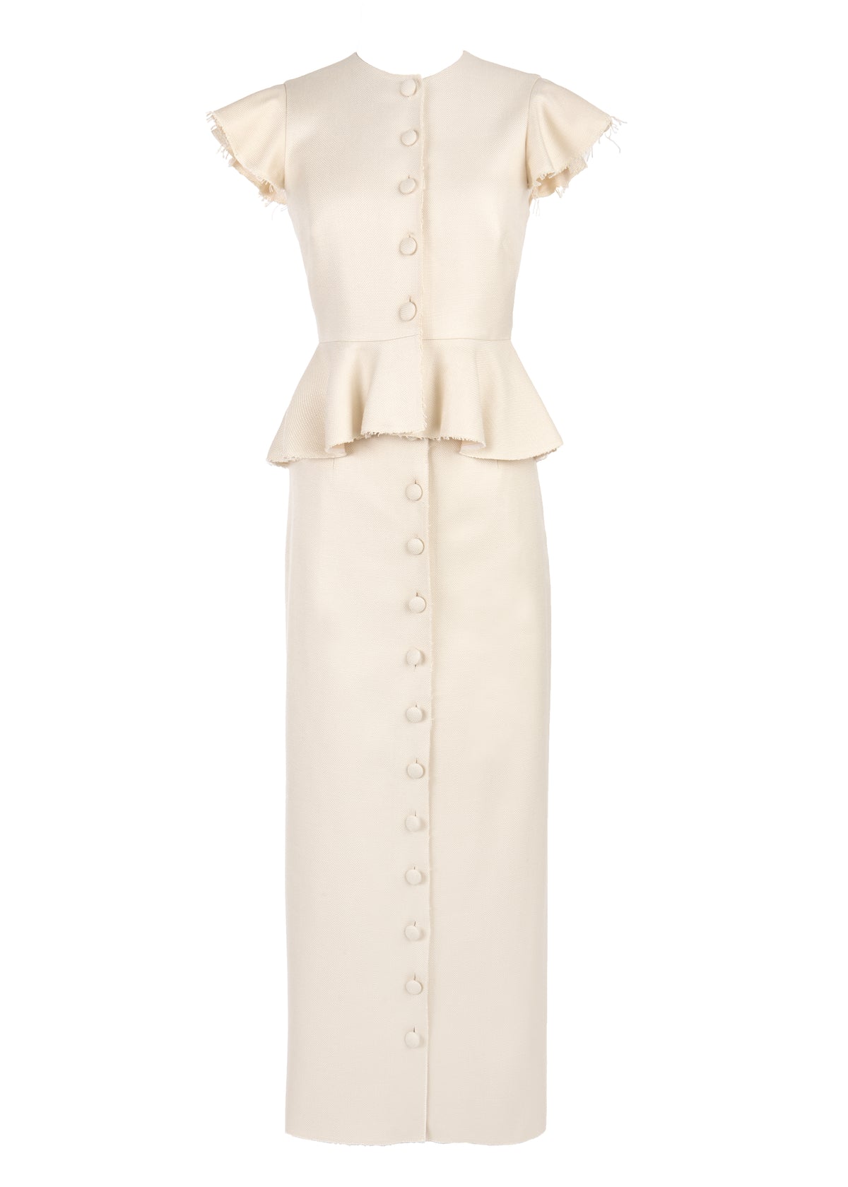 OTM Exclusive: Shelley Skirt in Ivory Basketweave