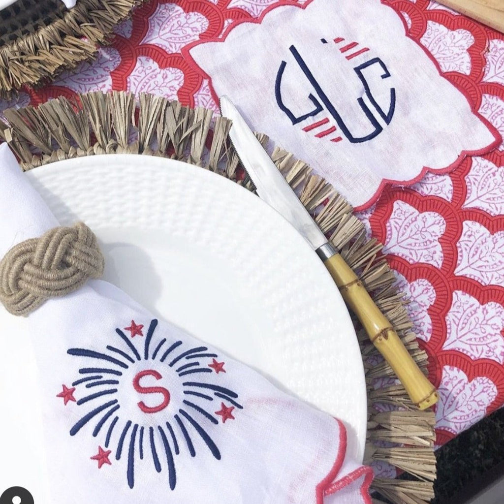 Linen Dinner Napkins, Set of 4