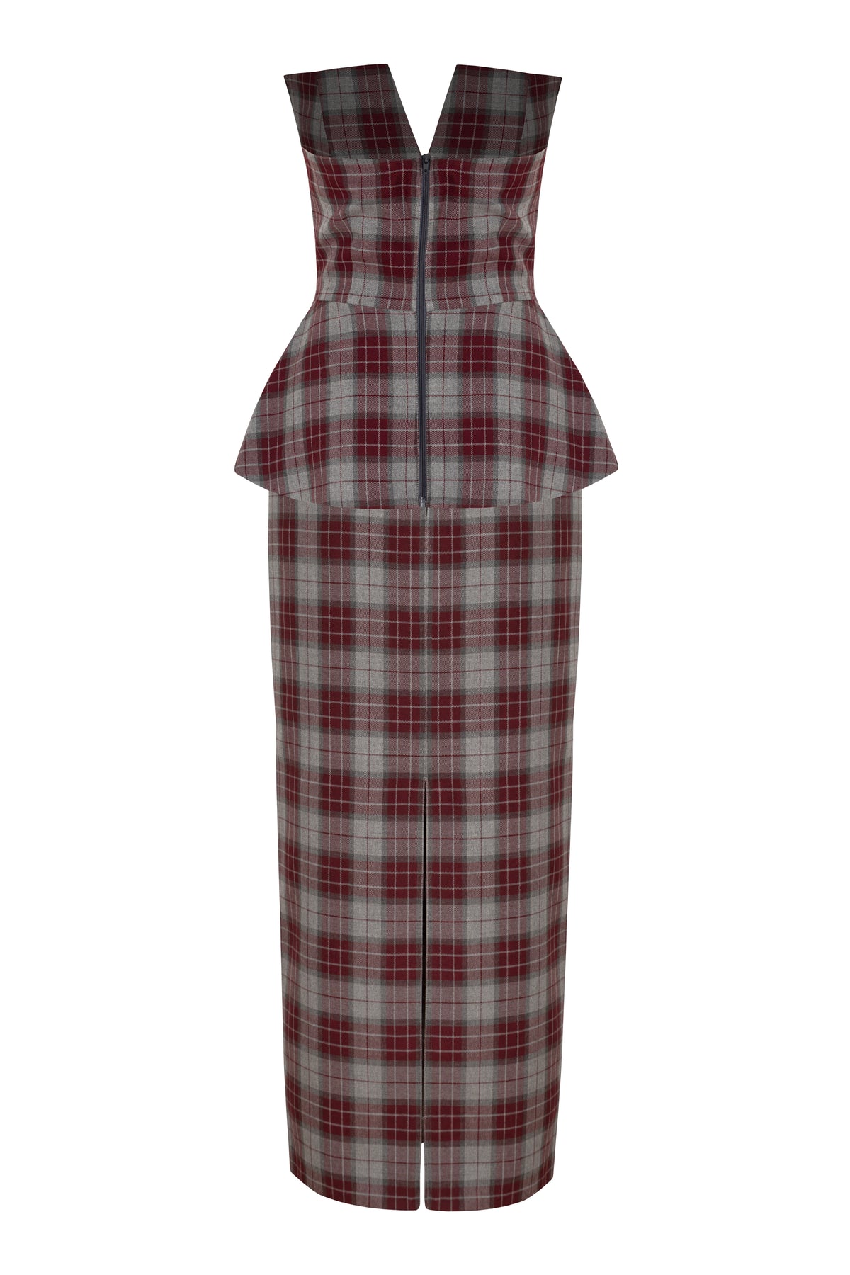 Aria Set in Beige & Burgundy