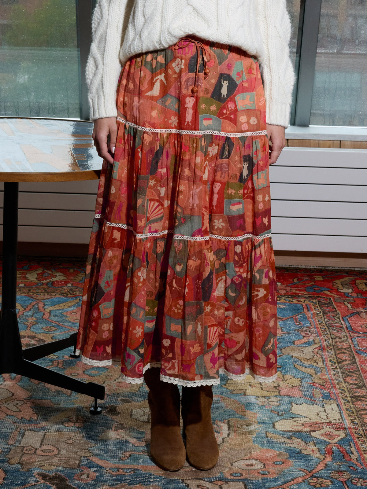 Ida Skirt RTW Lingua Franca NYC