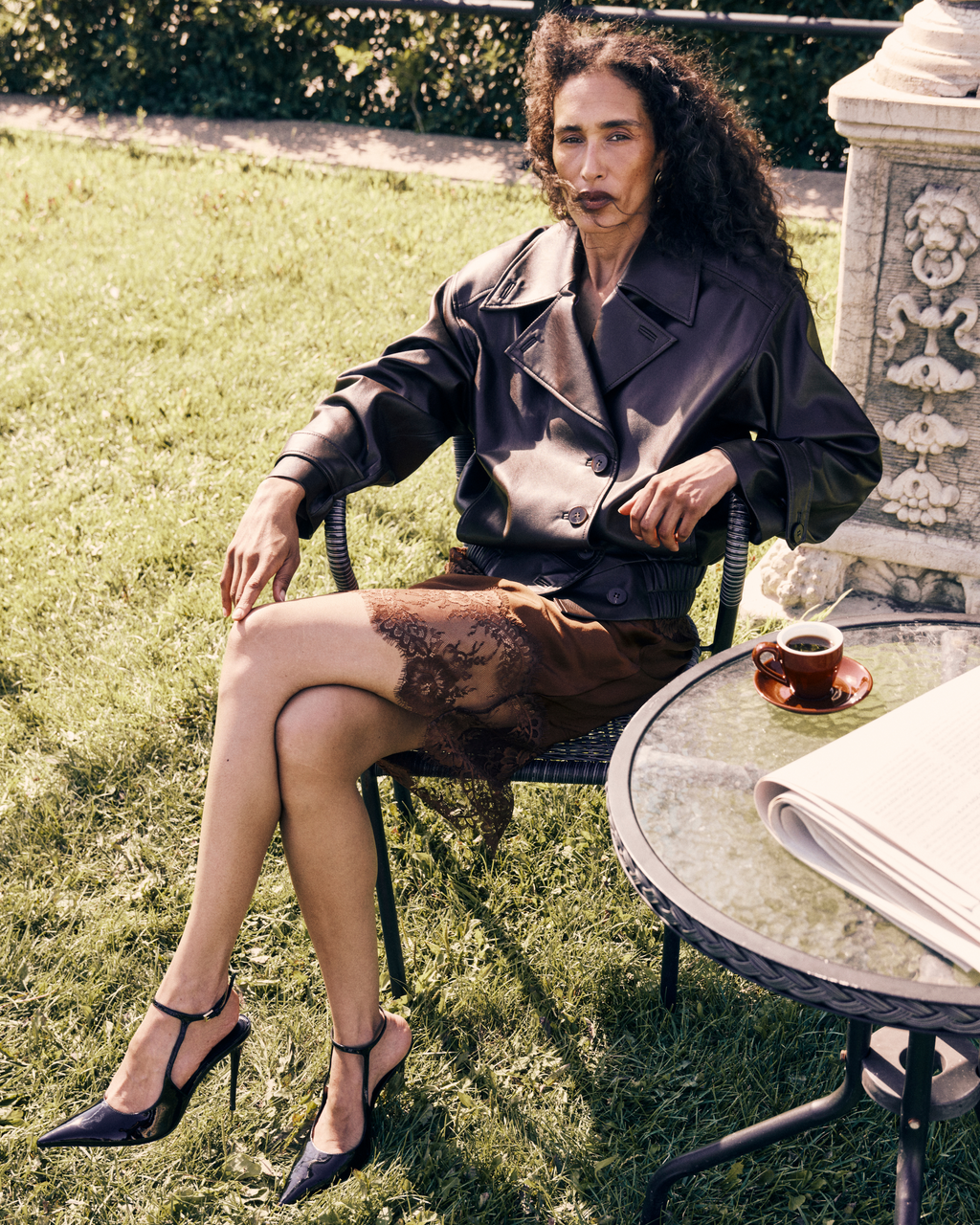 Runa 100 Pump in Black Patent Leather