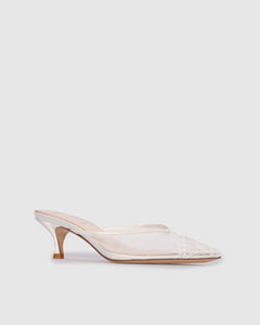 Cara 50 in White Mesh