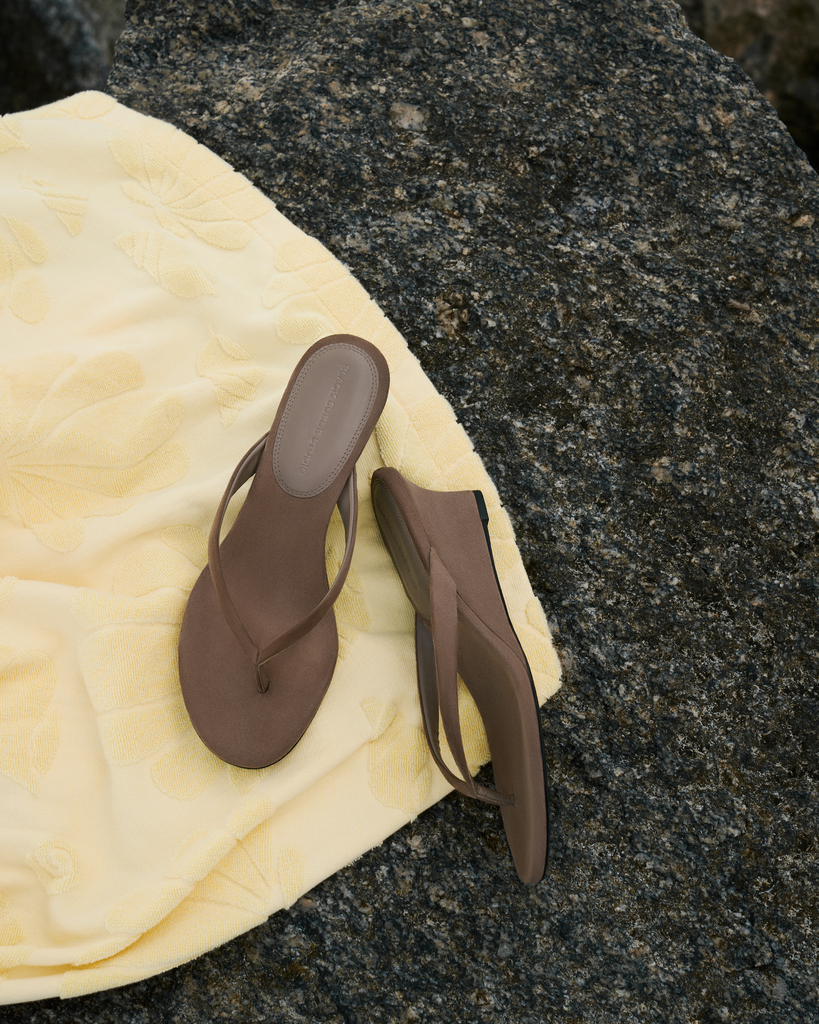 Easy 50 Mule in Taupe Suede