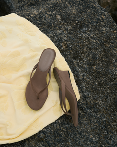 Easy 50 Mule in Taupe Suede