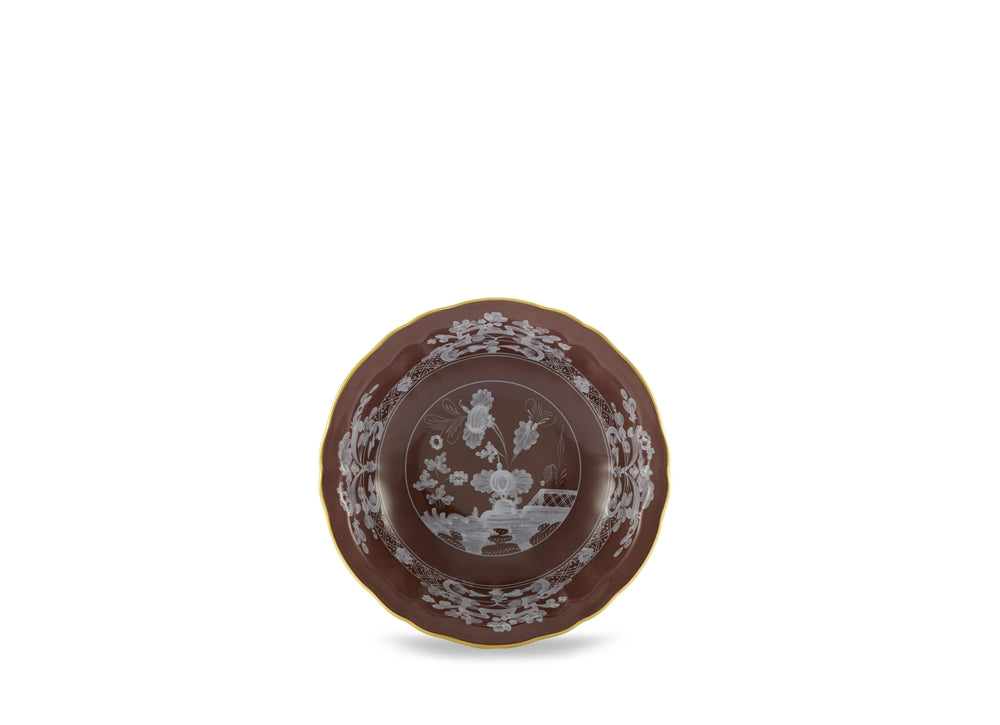Oriente Italiano Fruit Bowl Antico Doccia in Castagna