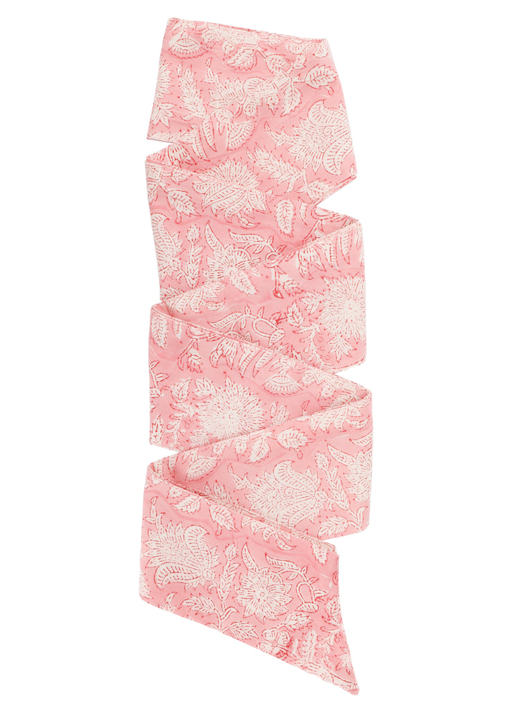 Pink Passionflower Hat Scarf