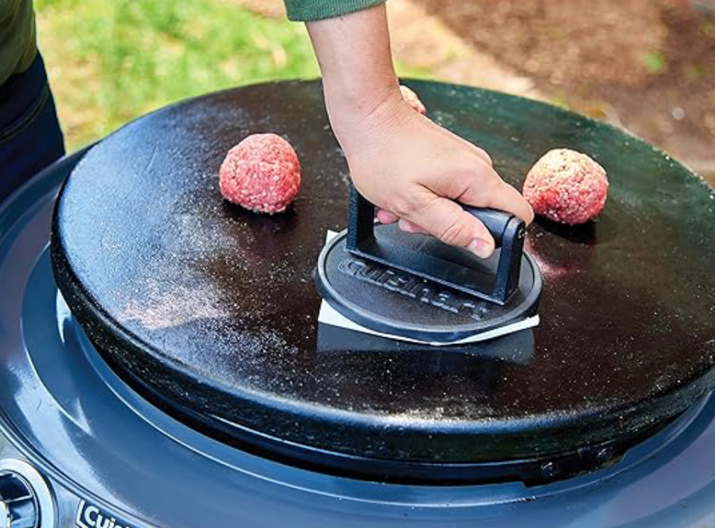 Cuisinart Smashed Burger Press, Cast Iron