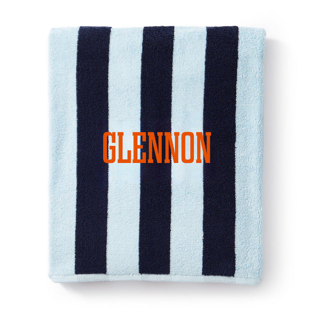 Cabana Stripe Beach Towel Set of 4