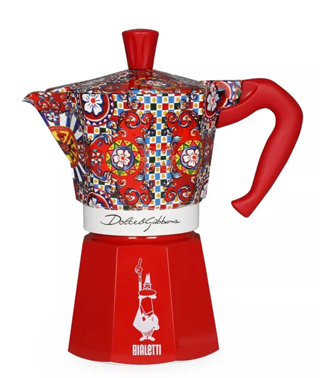 Bialetti Dolce&Gabbana Moka Machine 6-Cup Coffee Maker