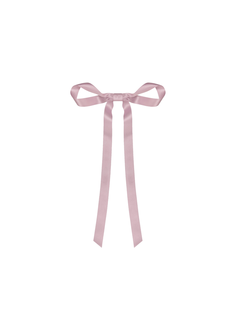 Gretta Bow Barrette in Lilac