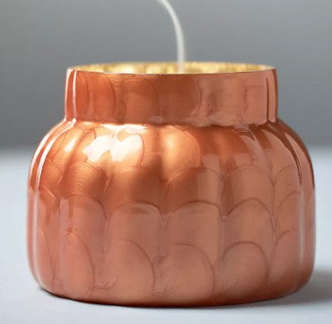 Capri Blue Pumpkin Clove Capiz Jar Candle, Large