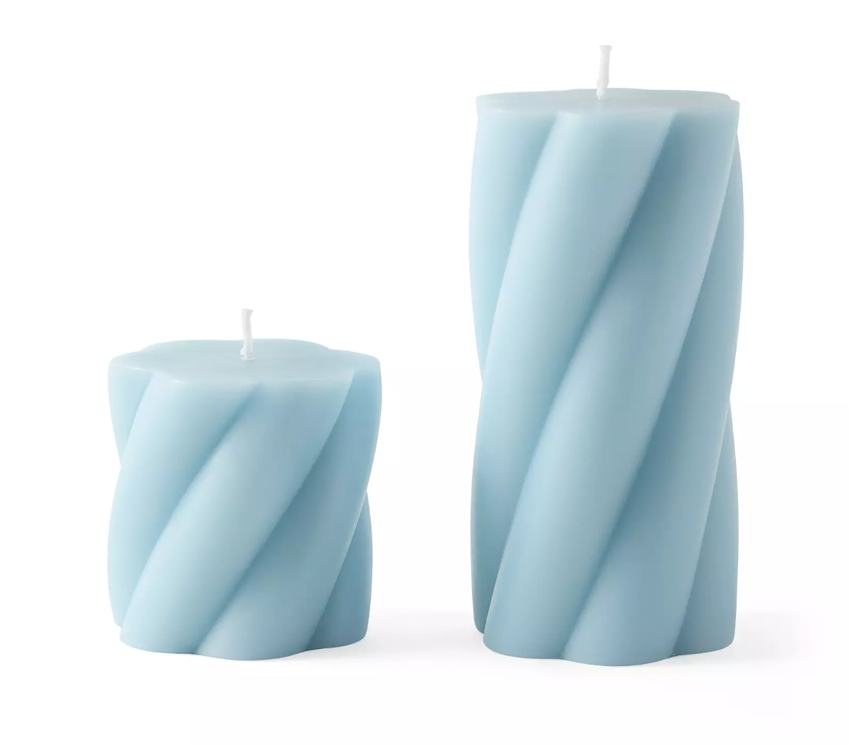 Barley Twist Taper Candles, Set of 6