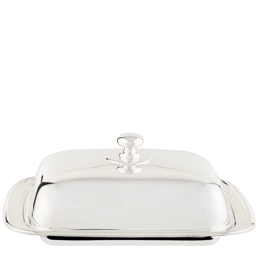 Silver Plated Georgian Butter Dish