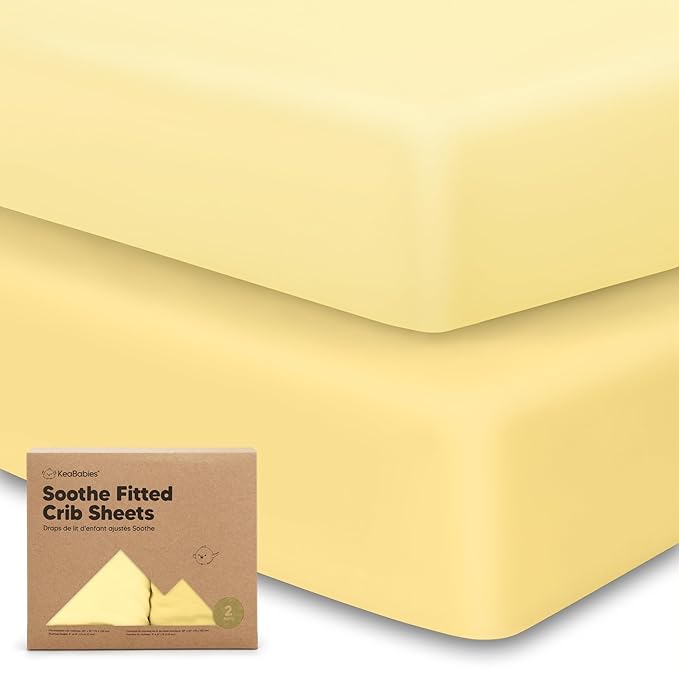 2-Pack Organic Crib Sheets