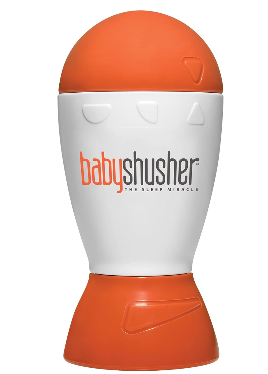 Baby Shusher - The Original Shhh Calming Sound Machine for Baby | Stops Fussy Crying Spells | for Parents, Pediatricians, Photographers | Portable for Travel | 15 or 30 minute Timer