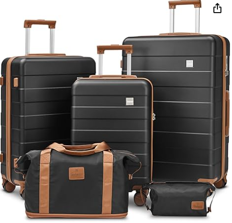 5 Piece Luggage Set