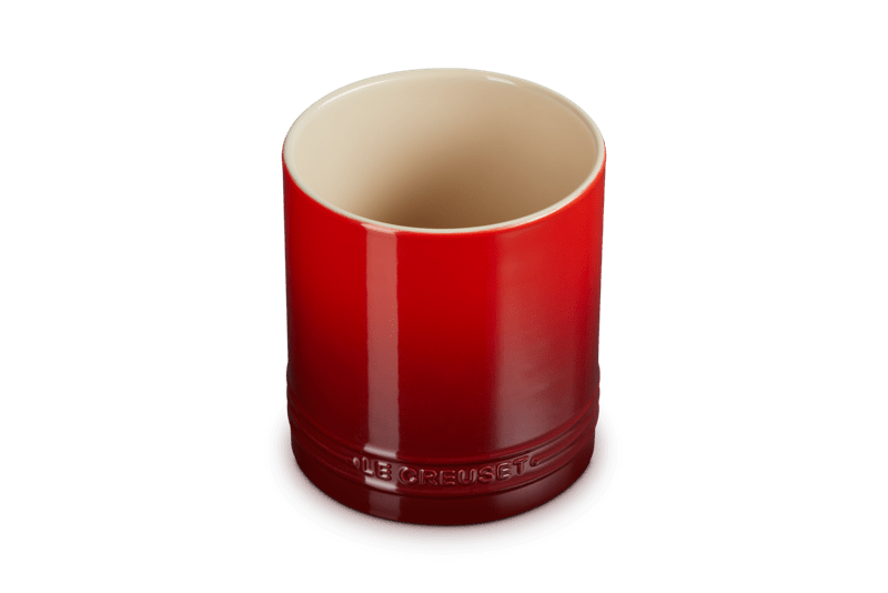 Signature Utensil Crock in Cerise 1 qt.