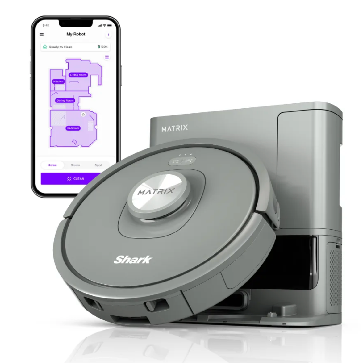 Shark Matrix™ Self Emptying Robot Vacuum