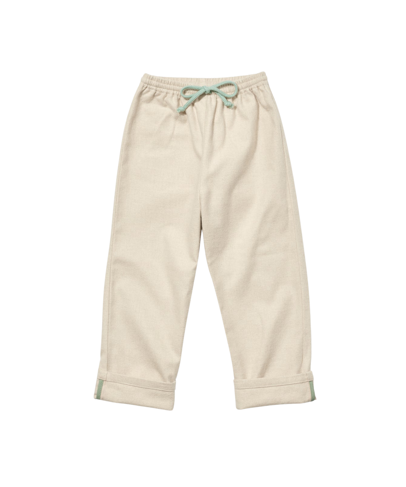 【oan】(Unisex) Rear Bijou Cotton Pants Tie-waist Ripstop Cotton Pant For Women | J.Crew