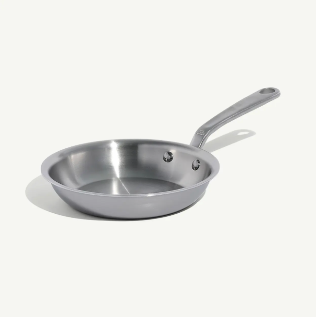 8" Stainless Clad Frying Pan