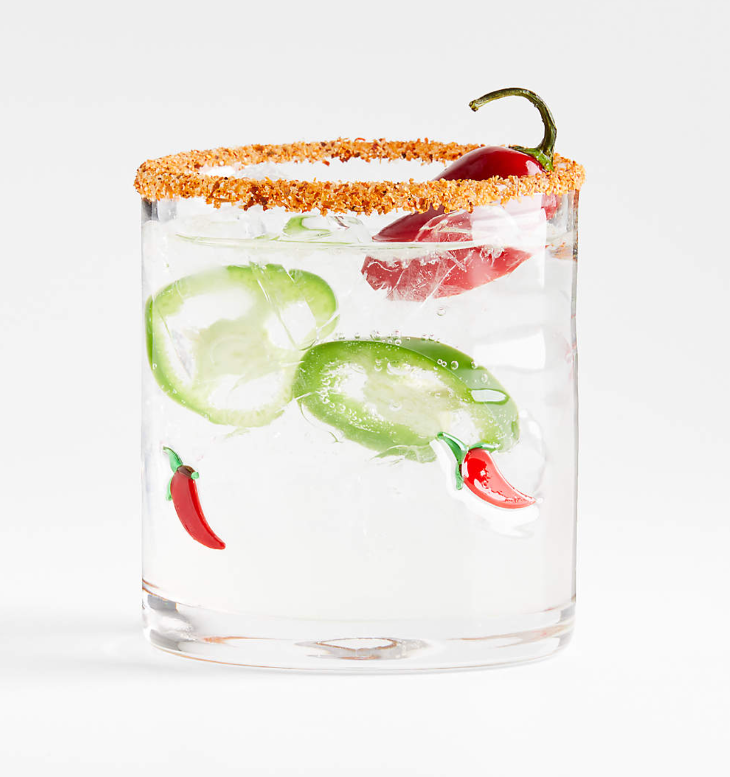 Chili Pepper 14-Oz. Icon Double Old-Fashioned Glass