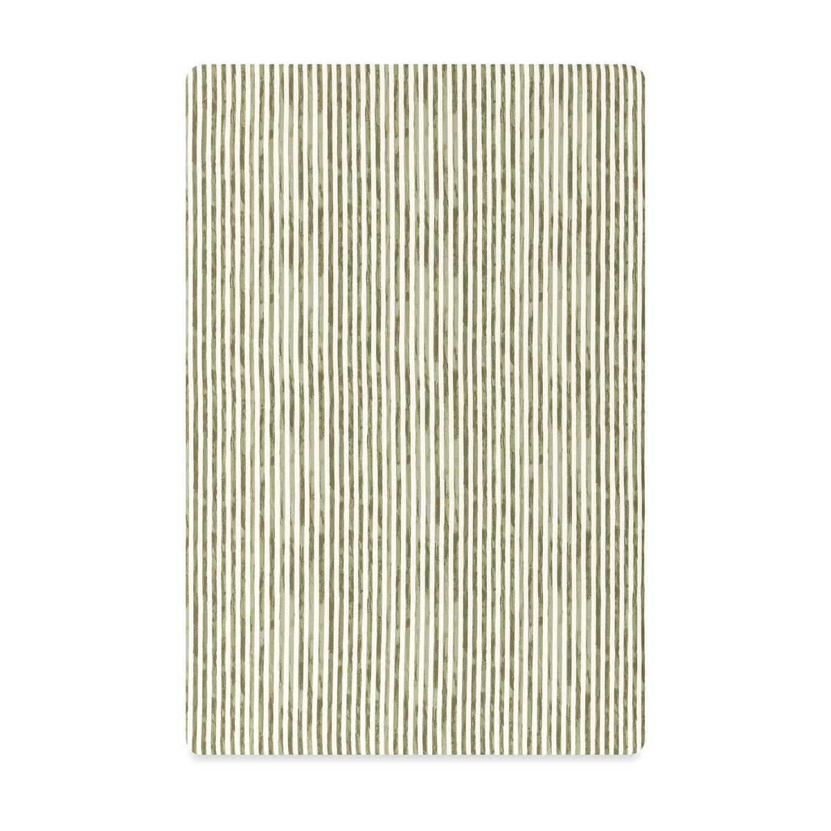 All-Stages® Bassinet Sheet in GOTS Certified Organic Brushed Cotton by Nate Berkus in Juniper Stripe