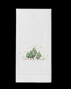 Pine Trees Hand Towel