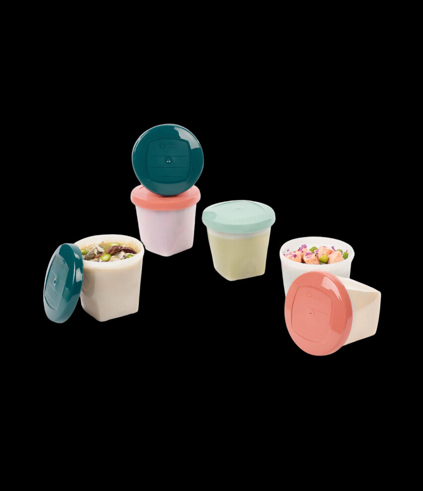 Set of Biosourced Food Container - Babybols