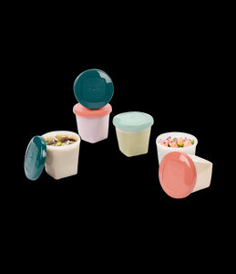 Set of Biosourced Food Container - Babybols