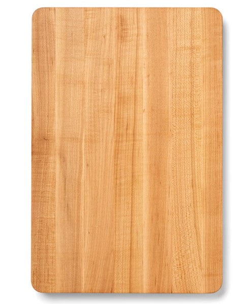 Chop N Slice Small Maple Wood Edge Grain Cutting Board, 16" x 10" x 1"