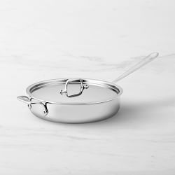 All-Clad Tri-Ply Stainless-Steel Sauté Pan (3Q)