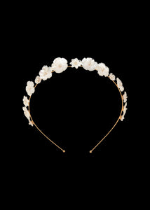 Jenna Headband in Mother of Pearl