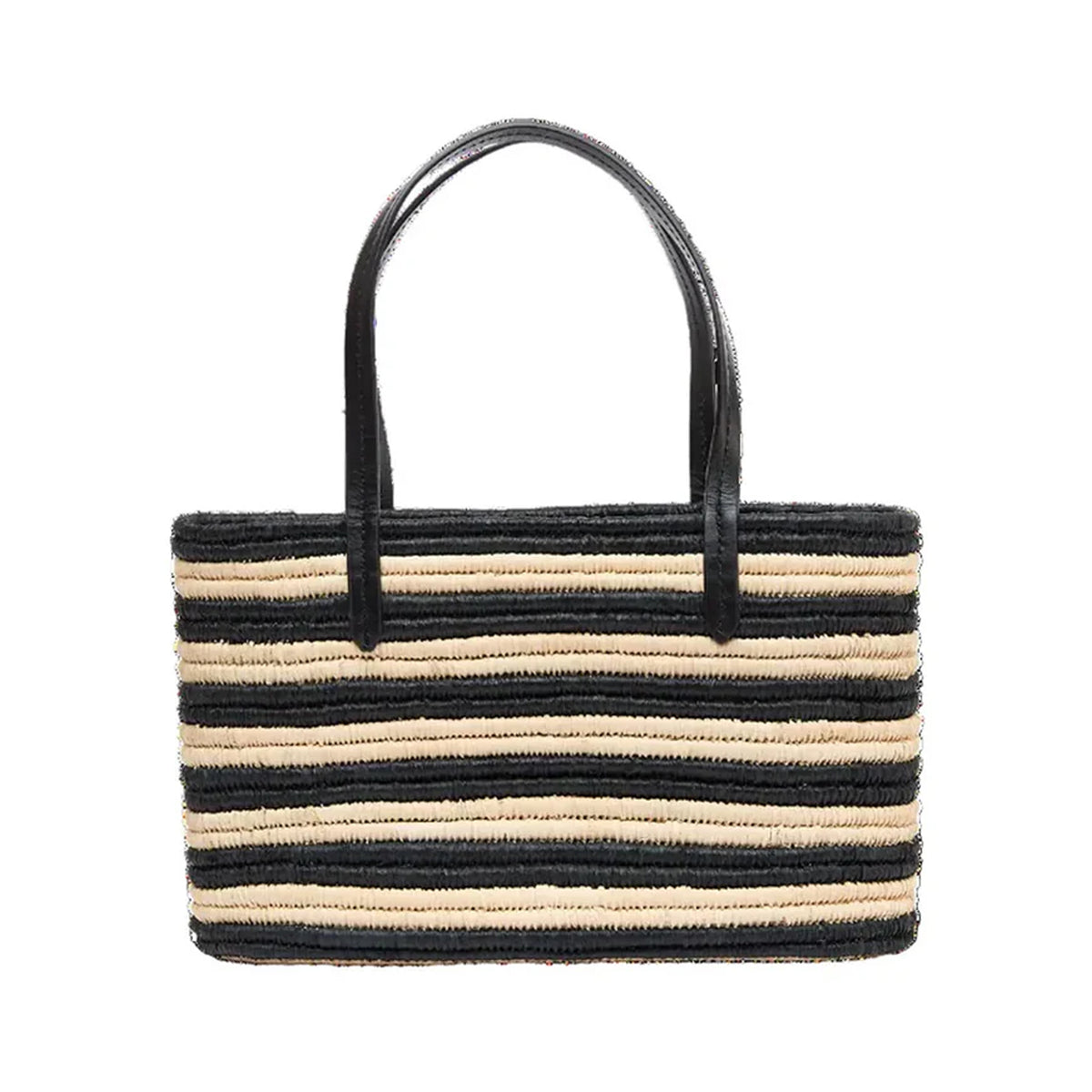 The Capri Tote in Midnight Stripe