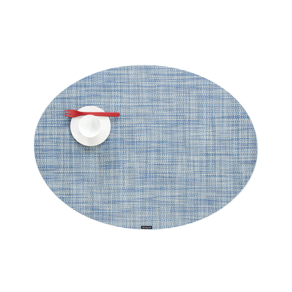 Mini Basketweave Oval Placemat