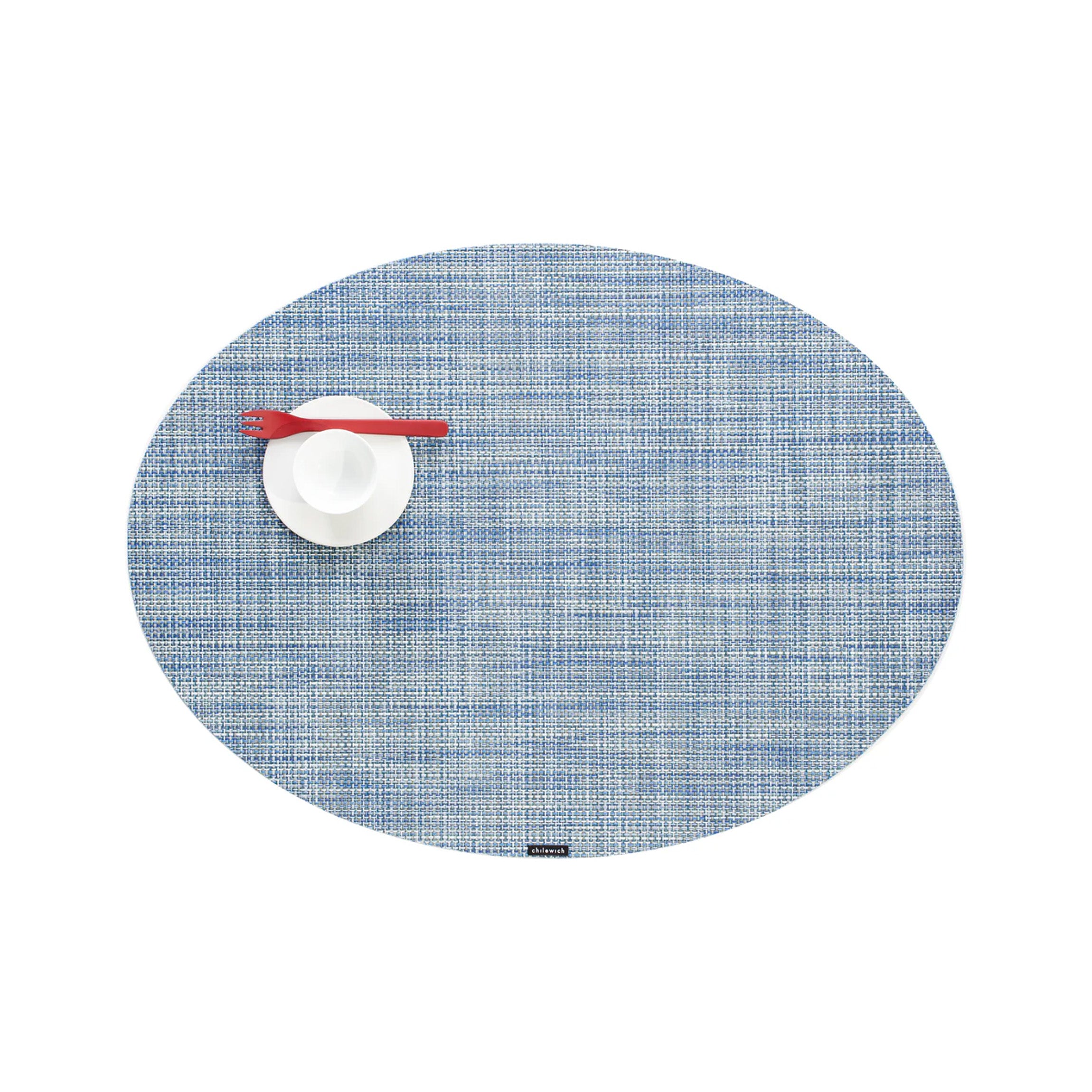 Mini Basketweave Oval Placemat
