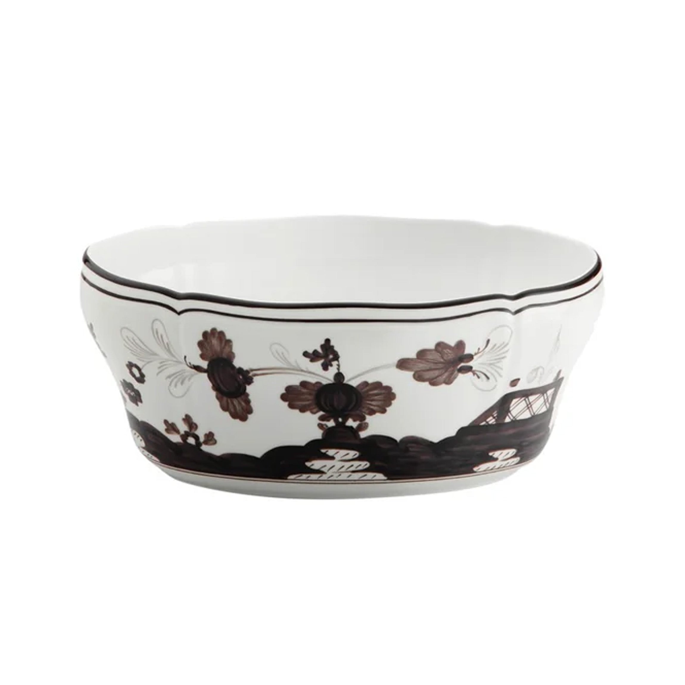 Oriente Italiano Oval Salad Bowl in Albus