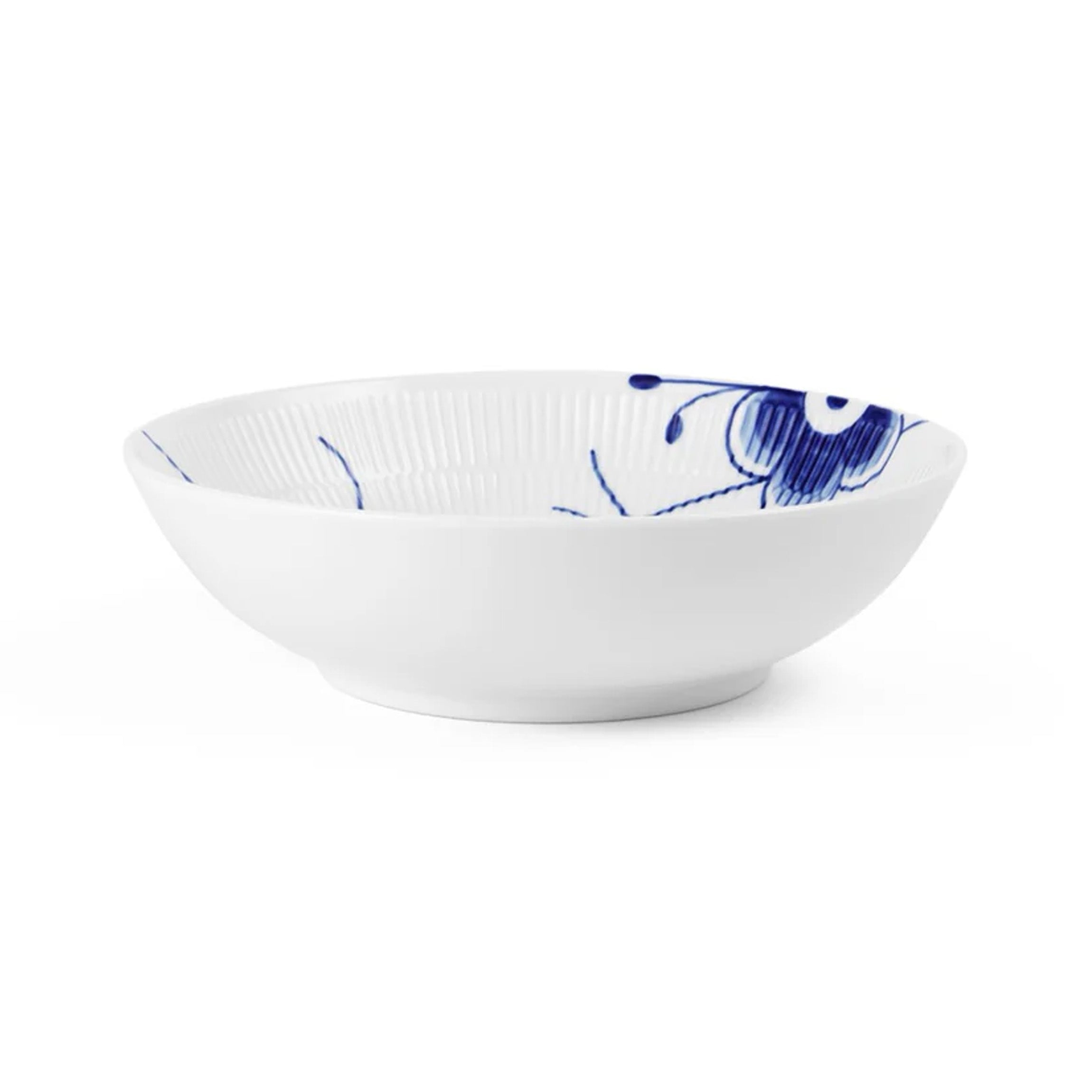 Fluted Mega Bowl in Blue