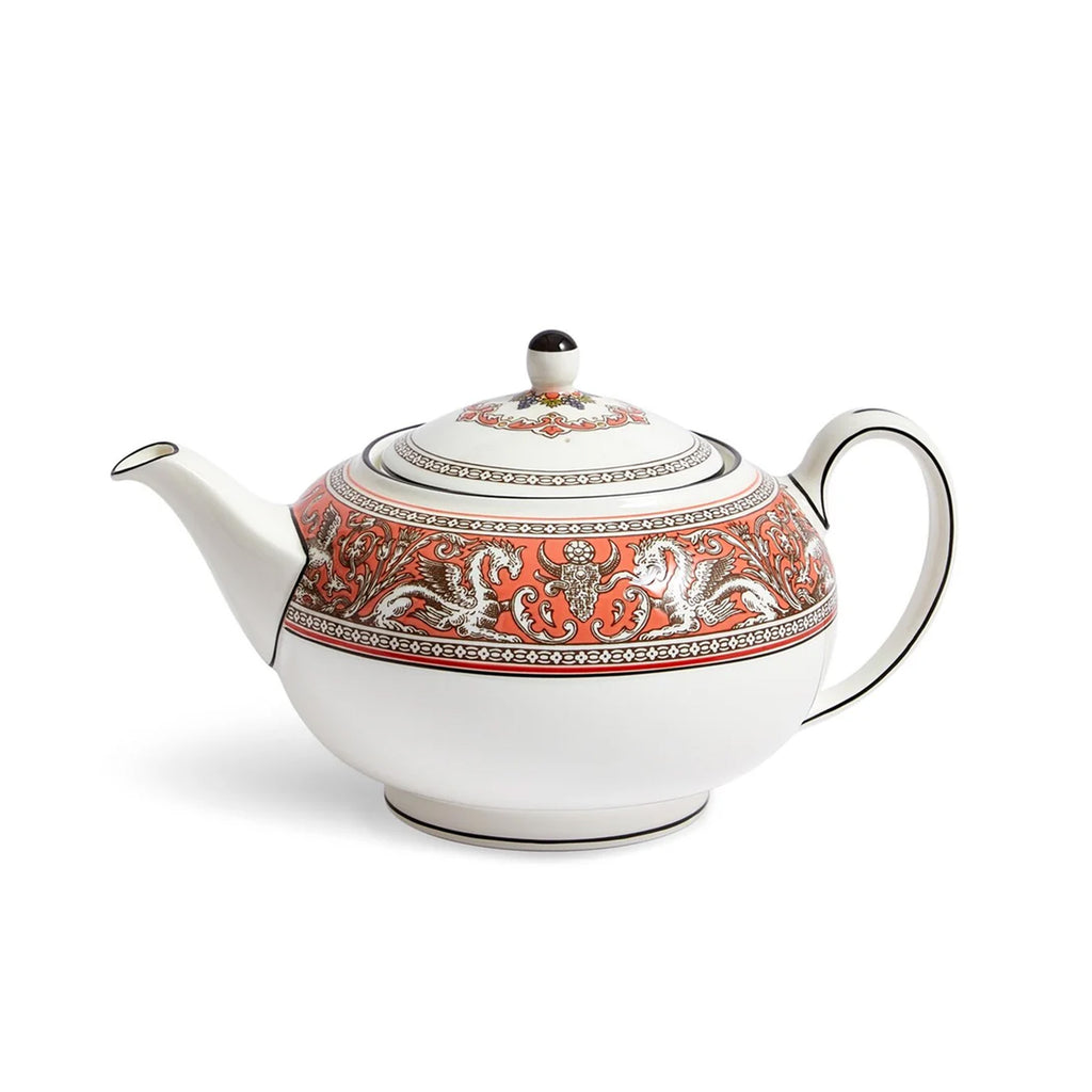 Florentine Salmon Teapot