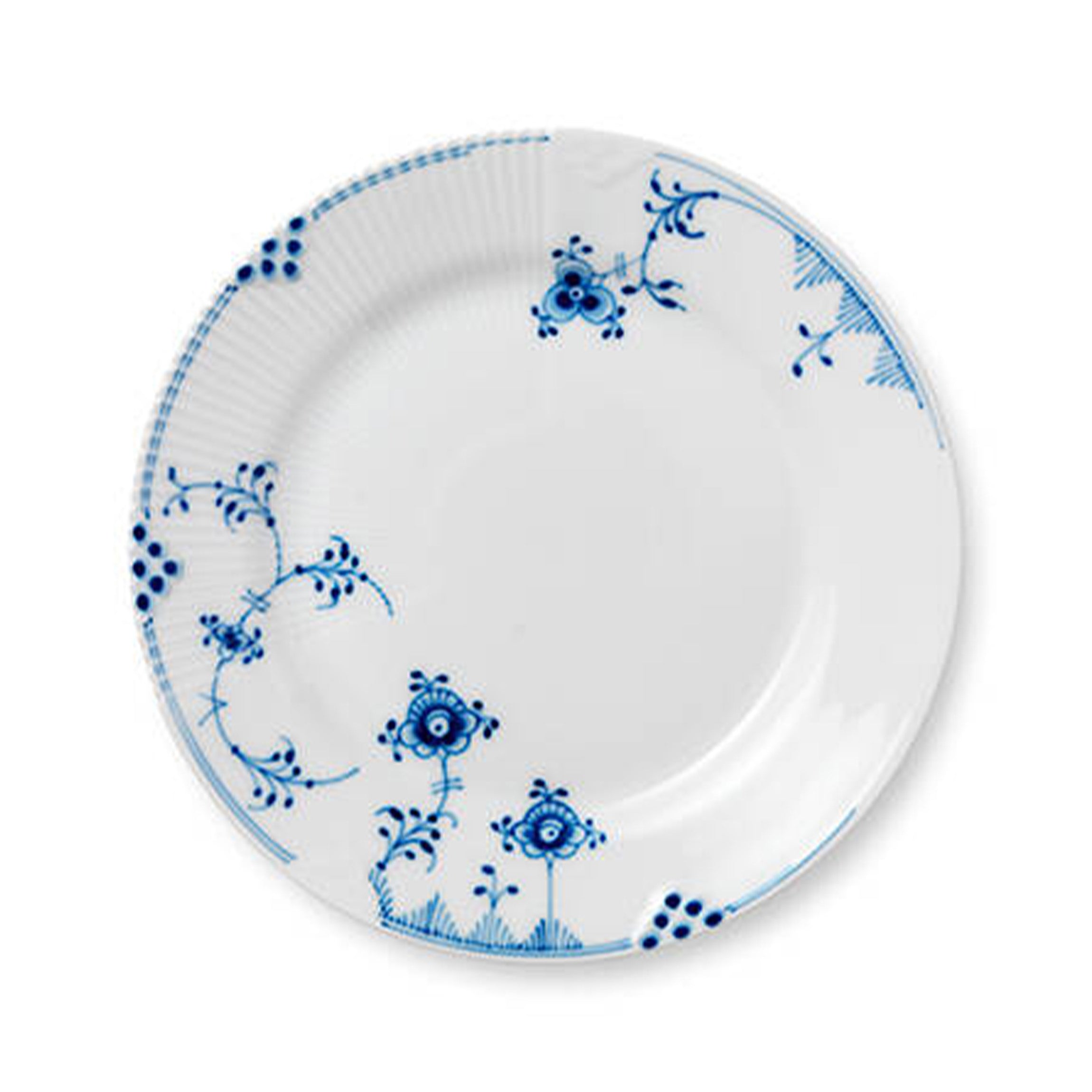 Blue Elements Plate, 8.7"